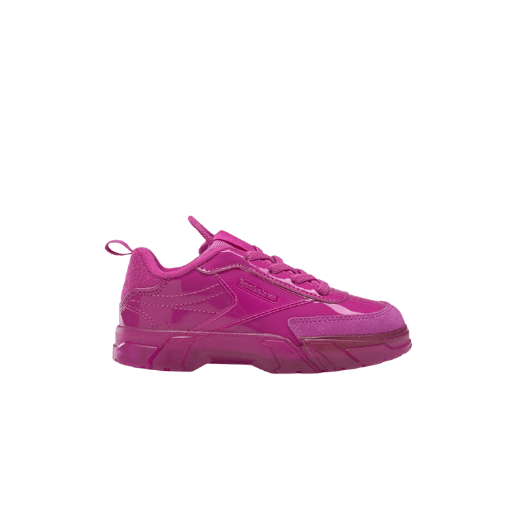 Cardi B x Reebok Club C Toddler 'Dynamic Pink' — Dynamic Pink/Dynamic Pink/Clear