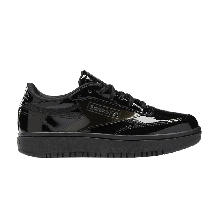 Cardi B x Reebok Wmns Coated Club C Double 'Triple Black' — Black/Black/Black