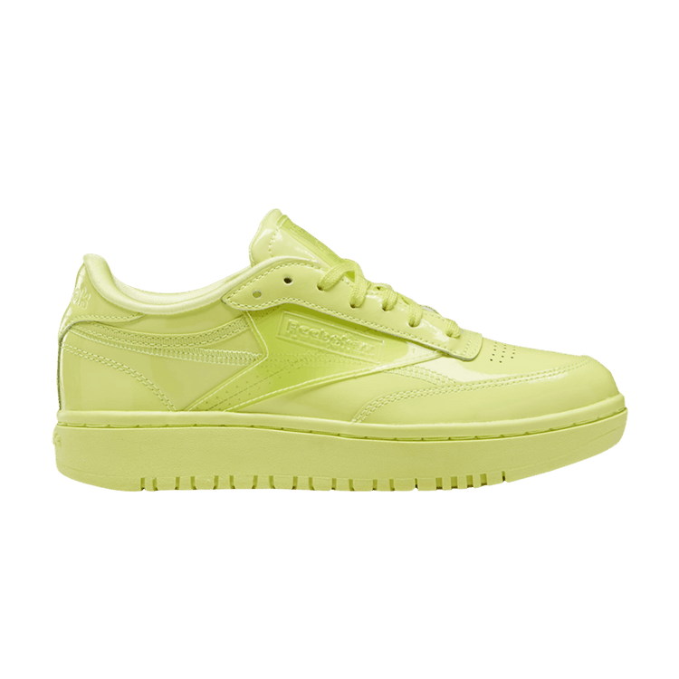 Cardi B x Reebok Wmns Coated Club C Double 'High Vis Green' — High Vis Green/High Vis Green/High Vis Green