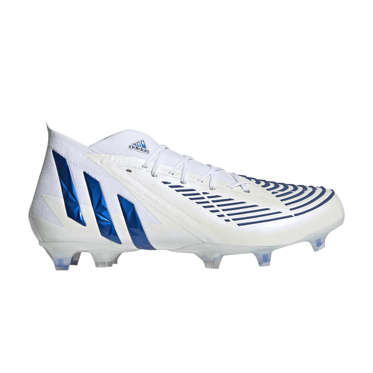 adidas Predator Edge.1 FG 'White Hi-Res Blue' — Cloud White/Hi-Res Blue/Cloud White