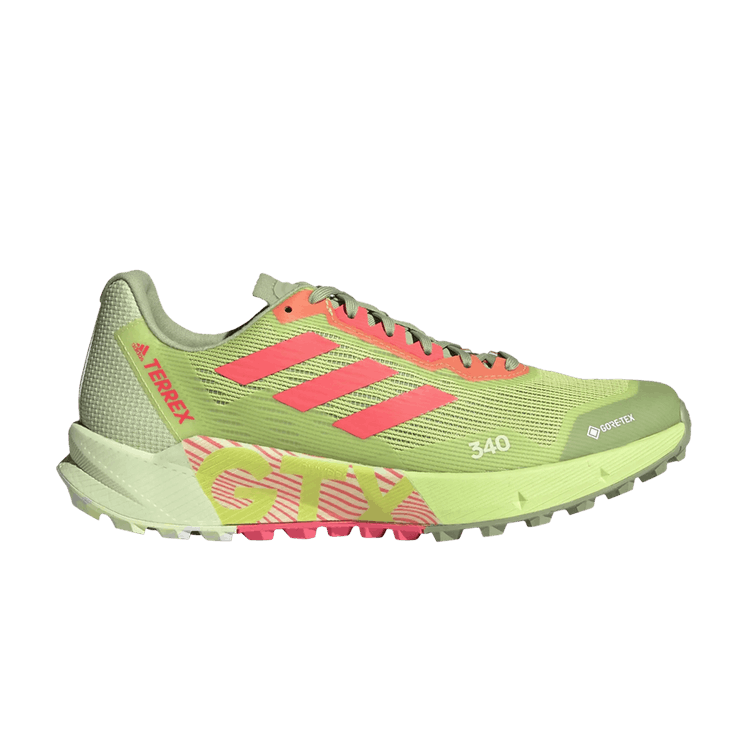 Adidas Terrex Agravic 2.0 GTX 'Pulse Lime Turbo' — Pulse Lime/Turbo/Cloud White