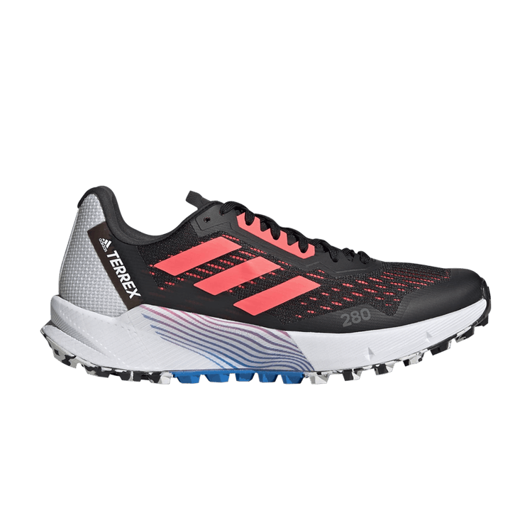 Adidas Wmns Terrex Agravic Flow 2 'Black Turbo' — Core Black/Turbo/Blue Rush