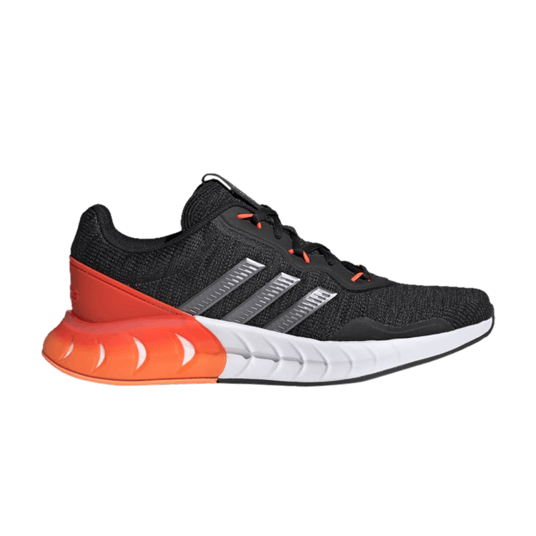 Adidas Kaptir Super 'Black Orange' — Core Black/Iron Metallic/Carbon