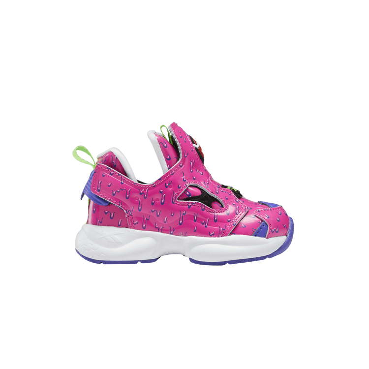 Ghostbusters x Reebok Versa Pump Fury Toddler 'Psychomagnotheric Slime' — Proud Pink/Ultima Purple/Solar Green