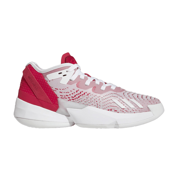 Adidas D.O.N. Issue #4 'Power Red' — Cloud White/Power Red/Cloud White