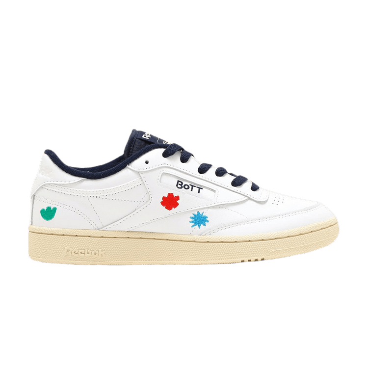 Birth of the Teenager x Reebok Club C 85 'Wave 2' — White/Vector Navy/Paper White