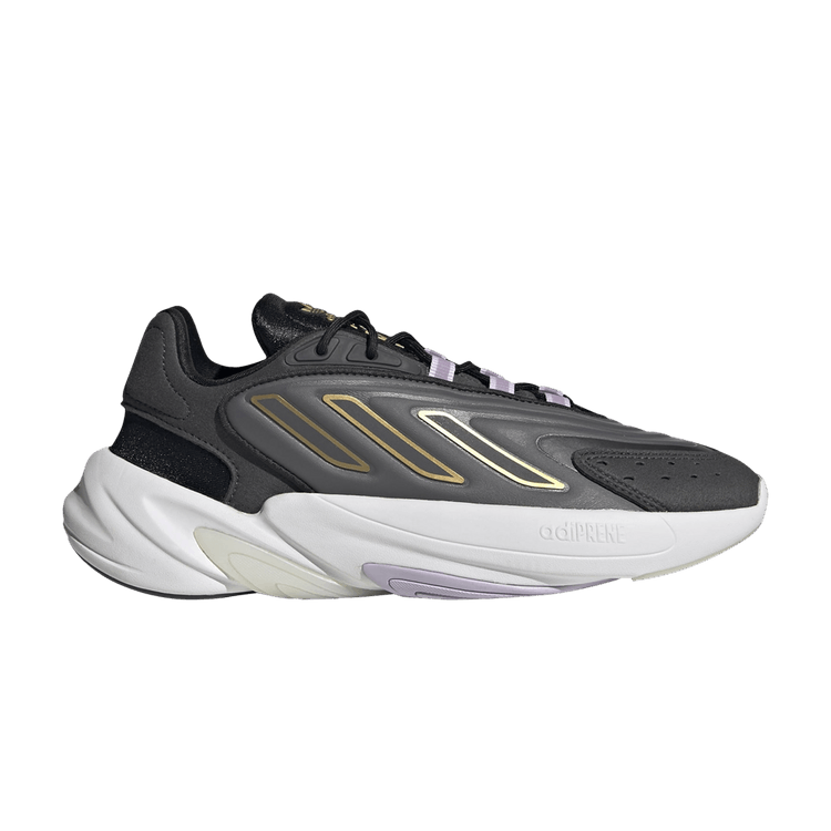 Adidas Wmns Ozelia 'Carbon Gold Metallic' — Carbon/Gold Metallic/Cloud White