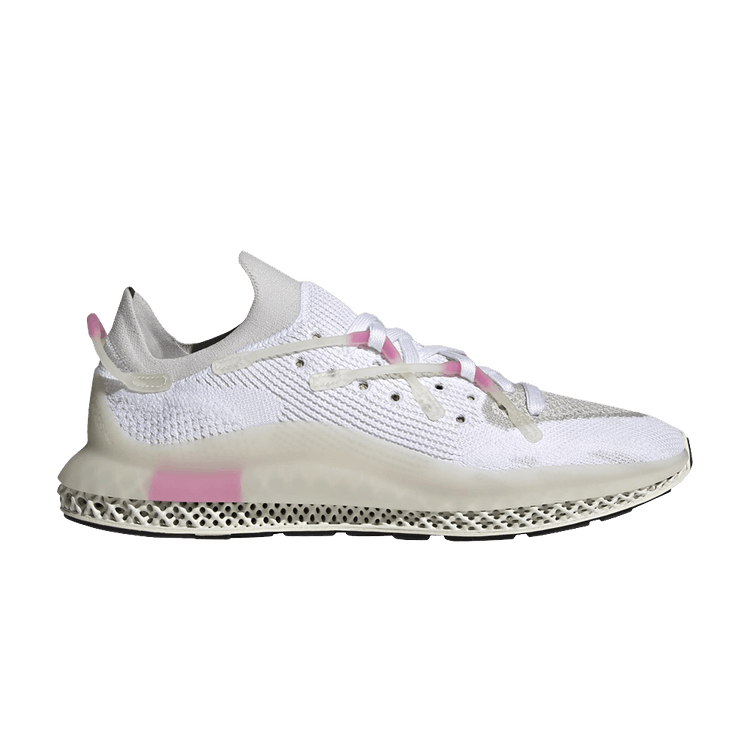 Adidas 4D Fusio 'Cloud White Pink' — Cloud White/Core Black/Cream White