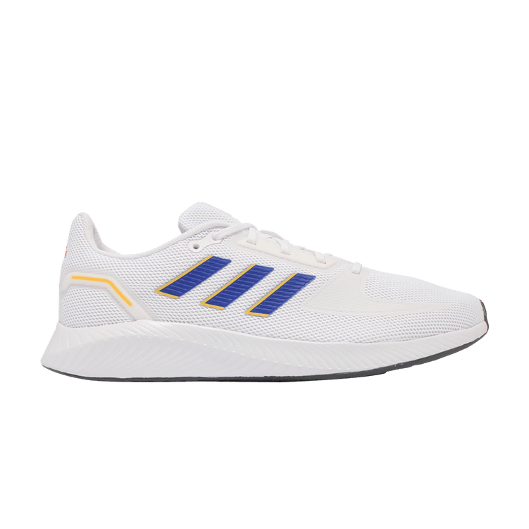 Adidas Runfalcon 2.0 'White Sonic Ink' — Cloud White/Sonic Ink/Solar Gold