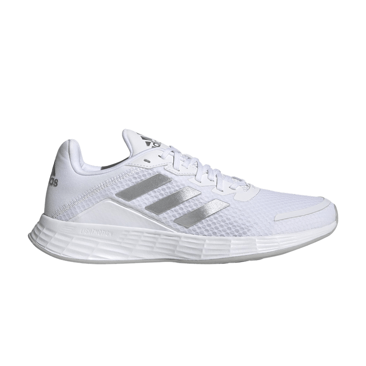 Adidas Wmns Duramo SL 'White Matte Silver' — Cloud White/Matte Silver/Grey Two