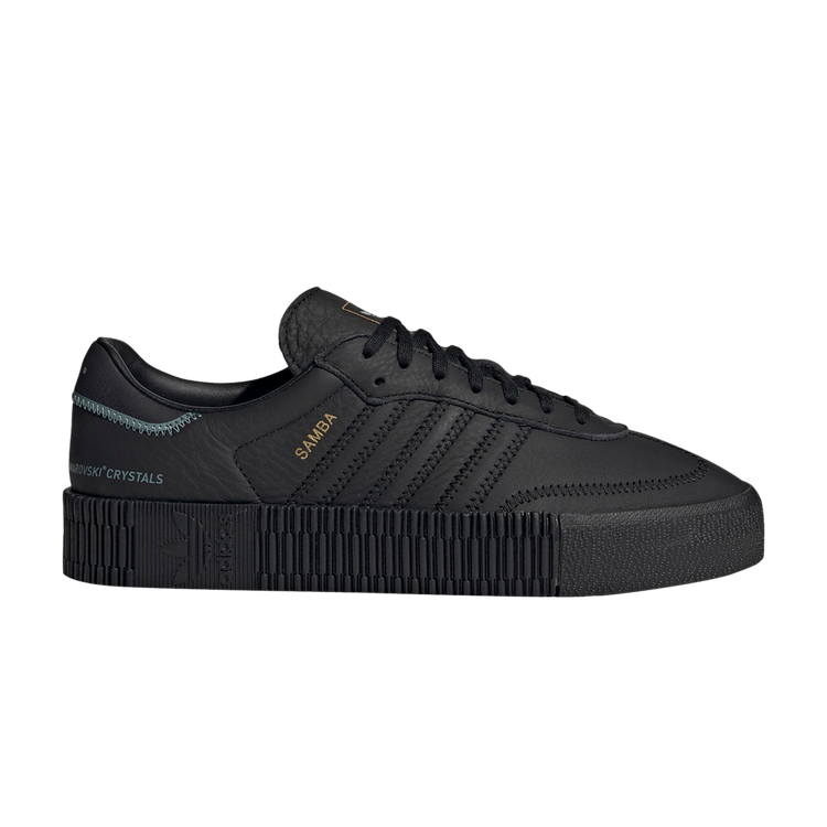 Swarovski x adidas Wmns Sambarose 'Core Black' — Core Black/Core Black/Gold Metallic