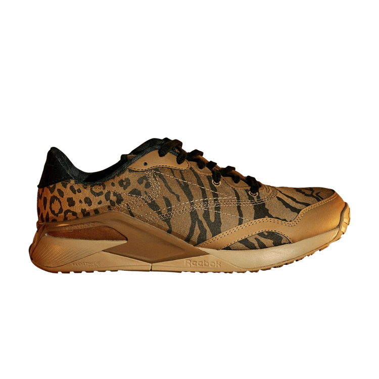National Geographic x Reebok Nano X2 Grow 'Animal Print - Soft Camel' — Soft Camel/Light Sand/Gravel