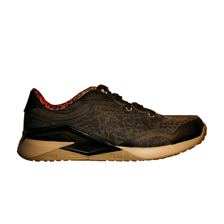 Reebok National Geographic x Nano X2 Grow 'Animal Print - Black' — Core Black/Stone/Khaki