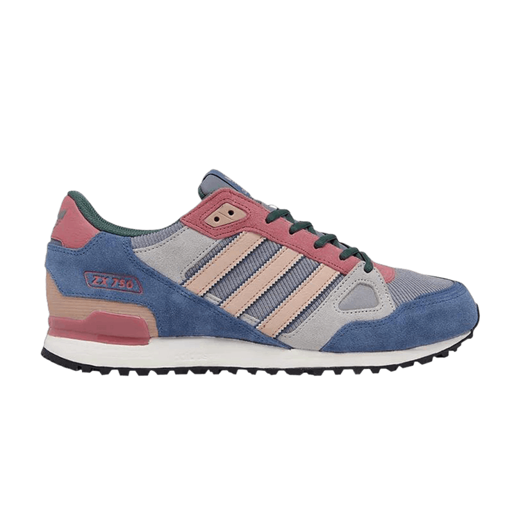 adidas ZX 750 'Pink Grey Blue' — Pink Grey Blue
