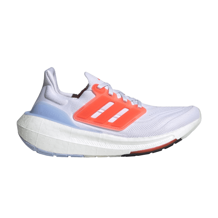 Adidas UltraBoost Light J 'Blue Dawn Solar Red' — Cloud White/Solar Red/Solar Red