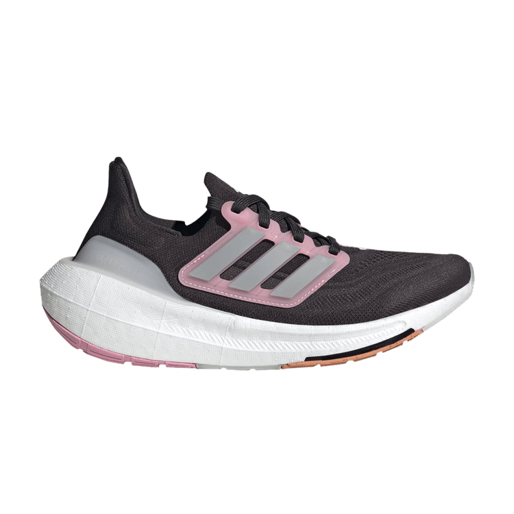 Adidas UltraBoost Light J 'Carbon Beam Pink' — Carbon/Matte Silver/Beam Pink