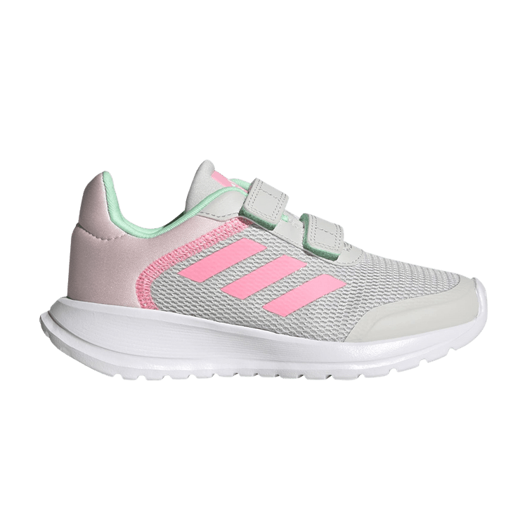 Adidas Tensaur Run Little Kid 'Grey Beam Pink' — Grey One/Beam Pink/Pulse Mint