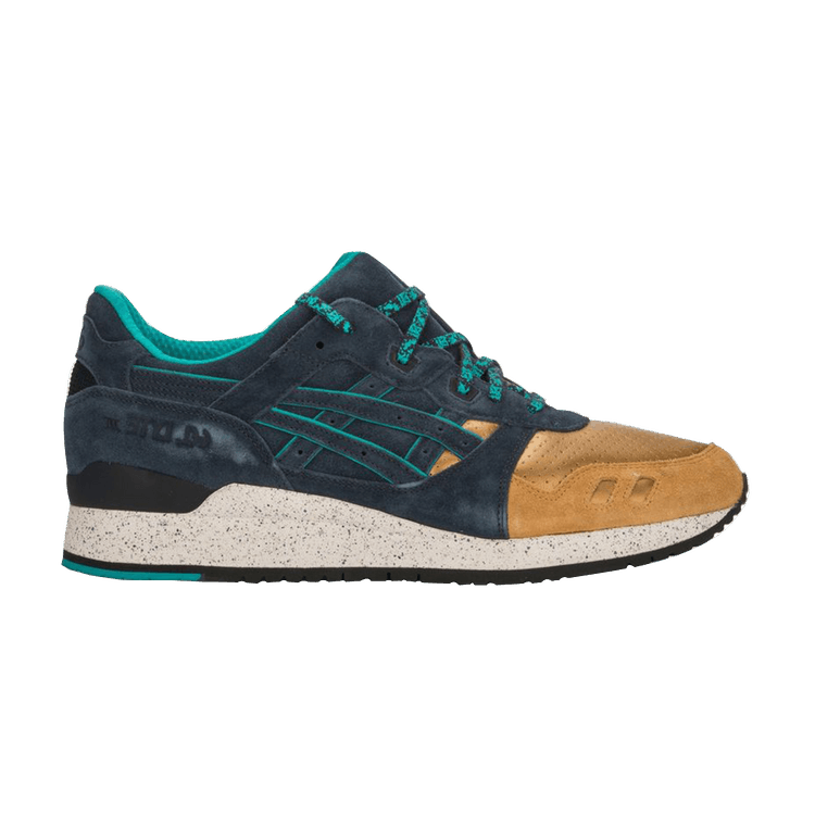 Concepts x ASICS Gel Lyte 3 'Three Lies' — Charcoal/Gold