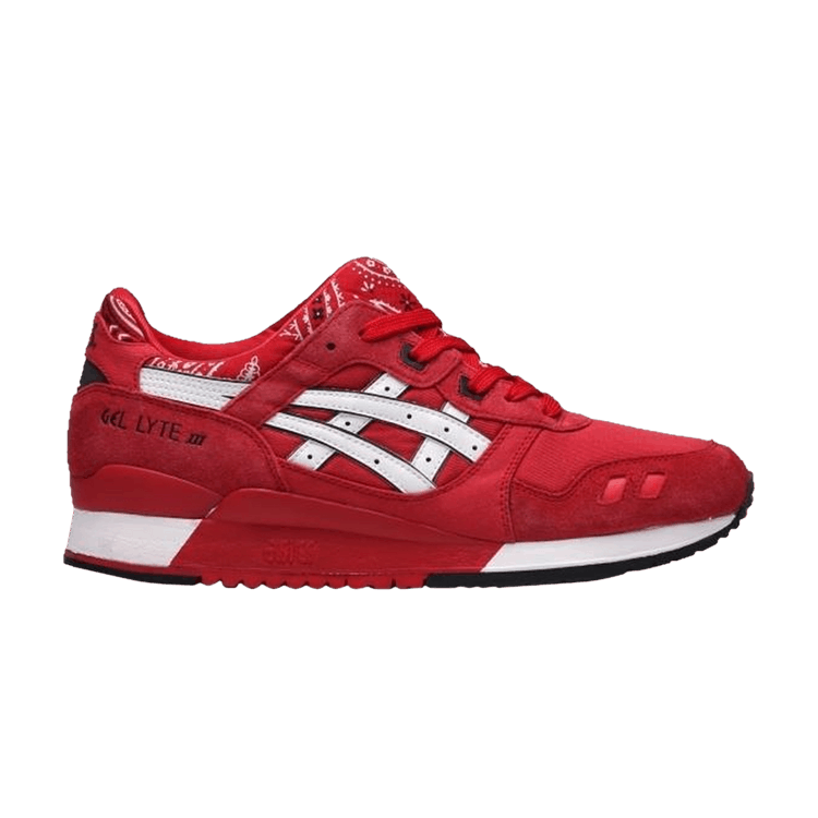 ASICS Gel Lyte 3 'Red Bandana' — Ot Red/White