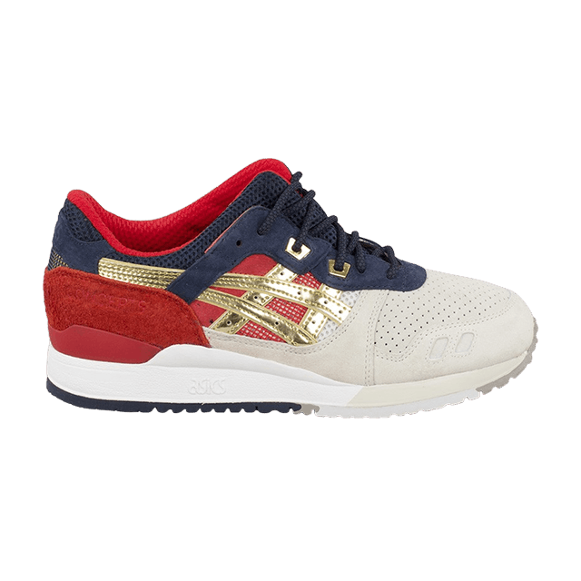 Concepts x ASICS Gel Lyte 3 'Boston Tea Party' Special Box — Silver Cloud/Gold