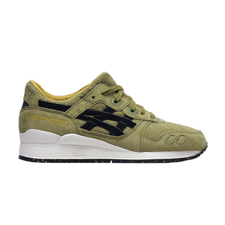 Footpatrol x ASICS Gel Lyte 3 'Squad' — Olive/Olive