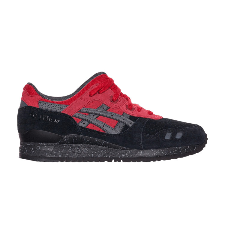 ASICS Gel Lyte 3 'Christmas Pack - Bad Santa' — Black/Red