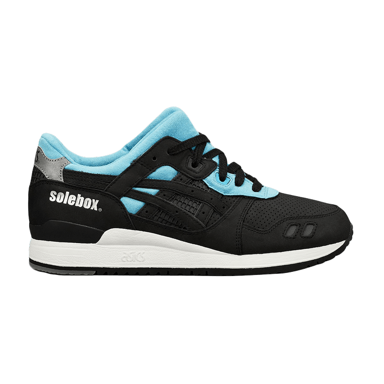 Solebox x ASICS Gel Lyte 3 'Blue Carpenter Bee' — Black/Black