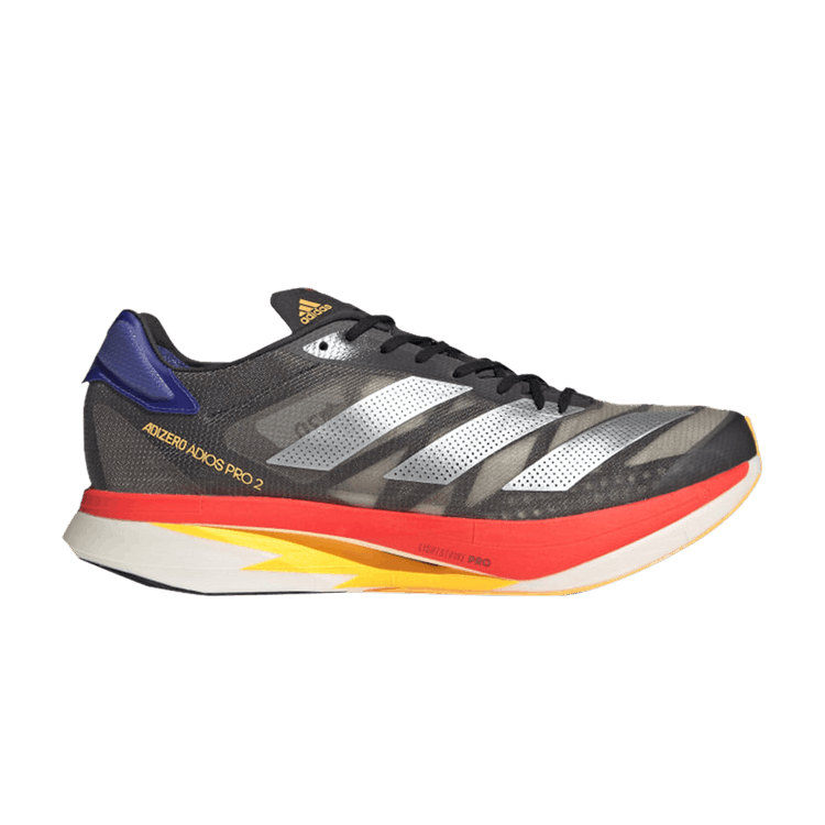 Adidas Adizero Adios Pro 2 'Carbon Sonic Ink' — Carbon/Silver Metallic/Sonic Ink