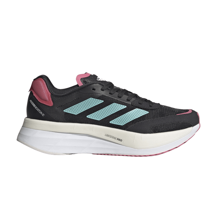 Adidas Wmns Adizero Boston 10 'Carbon Mint Rose' — Carbon/Mint Ton/Rose Tone