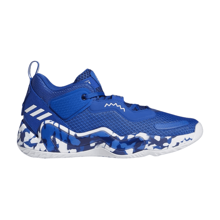 adidas D.O.N. Issue #3 'Paint Smudge - Royal Blue' — Royal Blue/Cloud White/Victory Blue