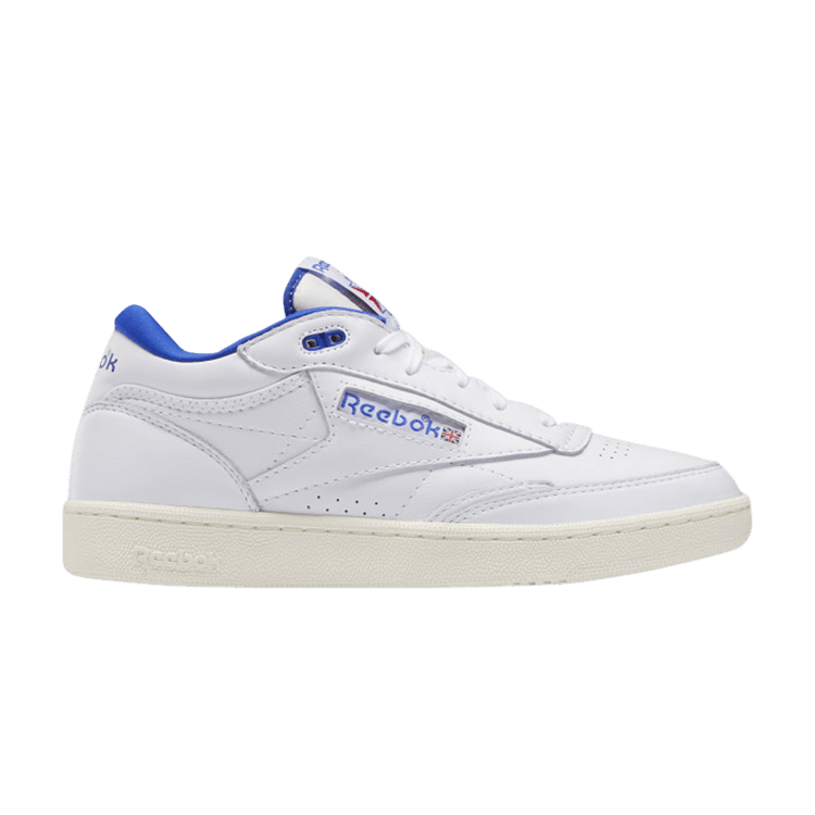 Reebok Club C Mid 2 Vintage 'White Bright Cobalt' — Cloud White/Bright Cobalt/Classic White