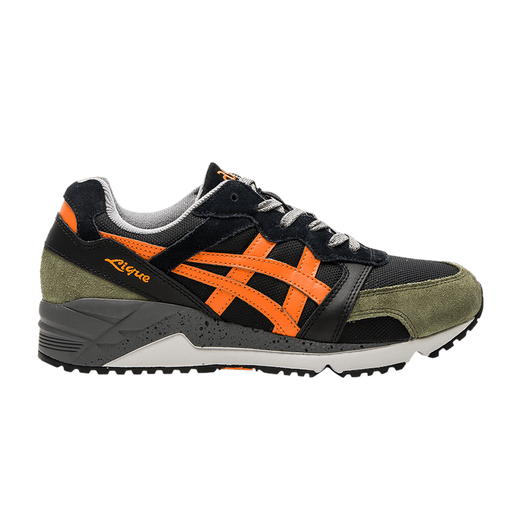 ASICS Gel Lique 'Army' — Army Green/Black/Orange