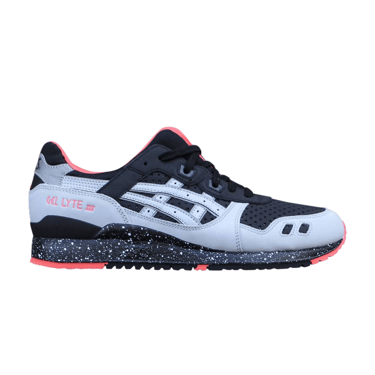 ASICS Gel Lyte 3 'Black Light Grey Orange' — Black/Light Grey/Orange