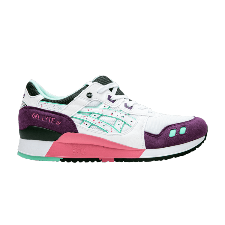 La MJC x ASICS Gel Lyte 3 '10th Year Anniversary' — White/Splatter Black
