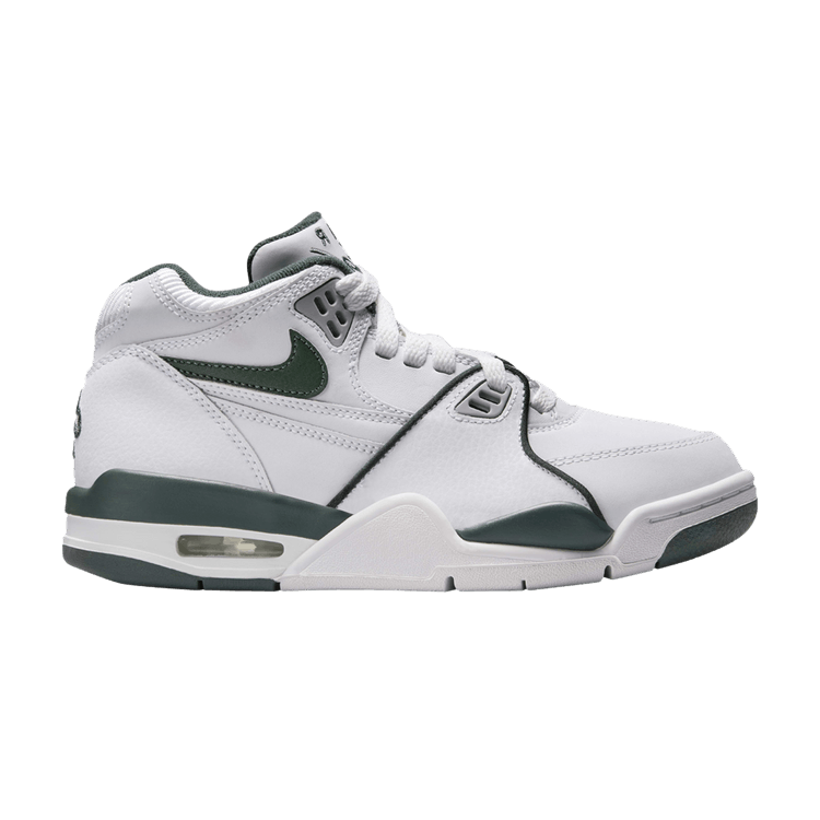 Nike Air Flight 89 GS 'White Vintage Green' — White/Wolf Grey/Vintage Green