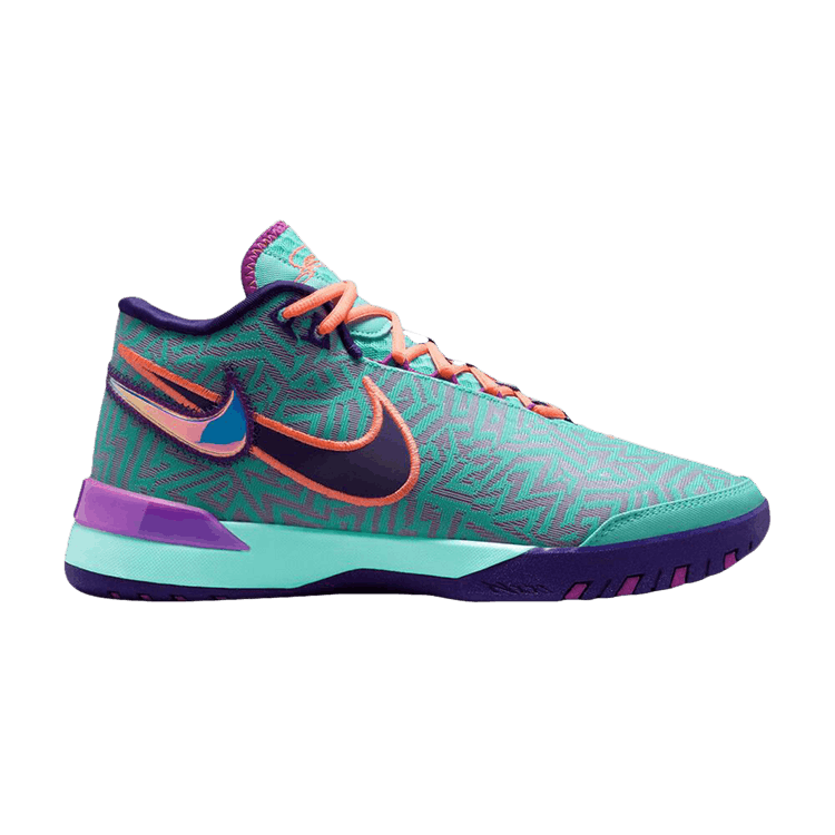 Nike Zoom LeBron NXXT Genisus EP 'Hyper Turquoise' — Hyper Turquoise/Purple/Hyper Turquoise
