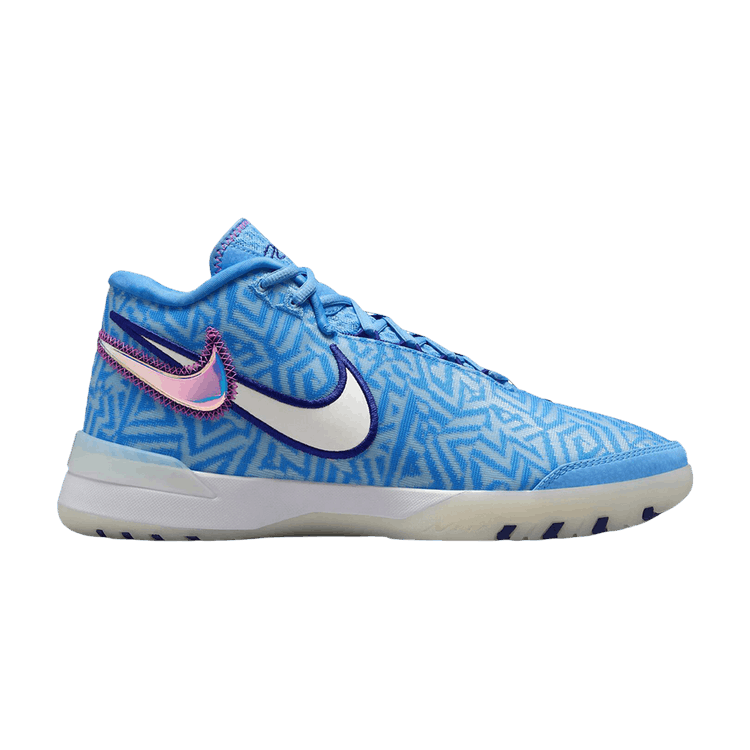 Nike Zoom Lebron NXXT Genisus 'University Blue White' — University Blue/Deep Royal Blue/Fire Pink/White