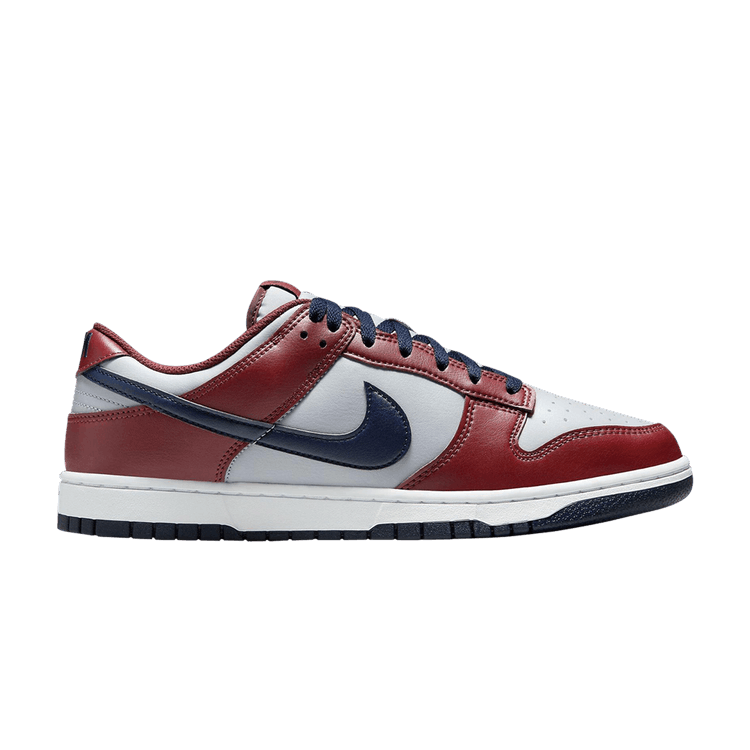Nike Dunk Low 'Dark Red Obsidian' — Wolf Grey/Obsidian/Team Dark Red/White