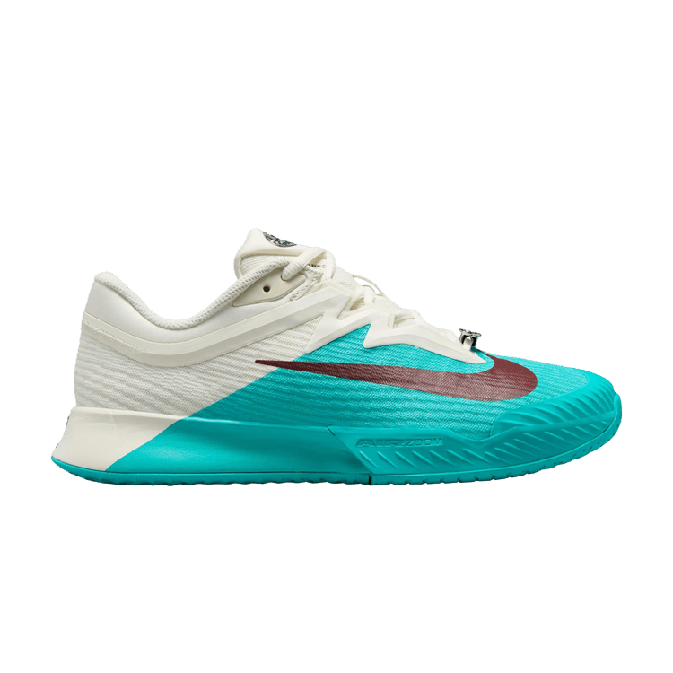 Wmns NikeCourt Air Zoom Vapor Pro 3 Premium HC 'Dusty Cactus Dark Team Red' — Dusty Cactus/Pale Ivory/Metallic Silver/Dark Team Red