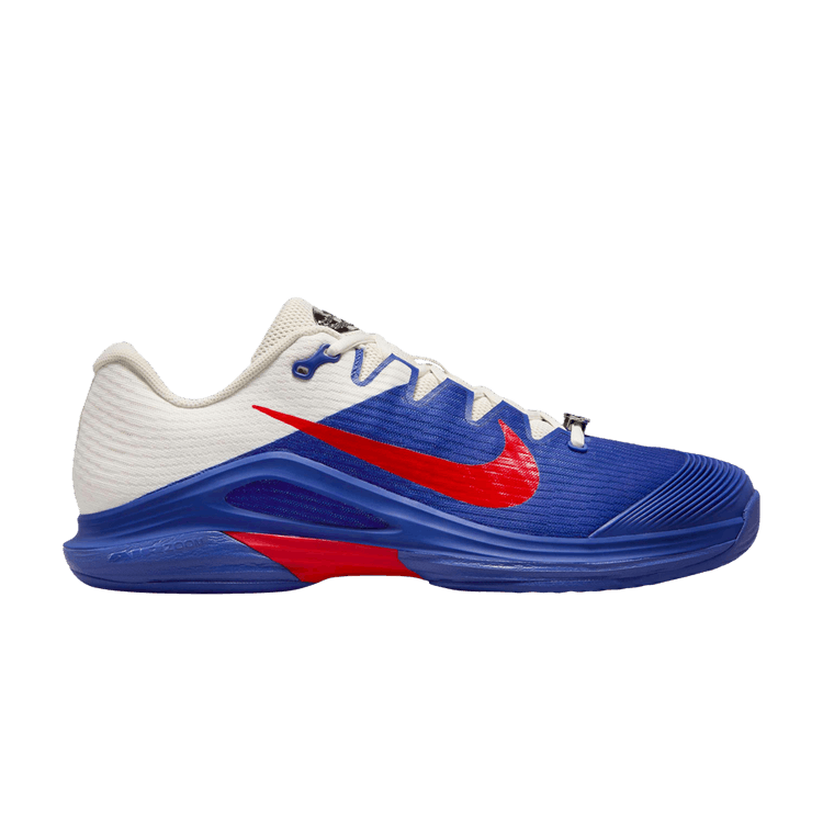 NikeCourt Air Zoom Vapor 12 Premium HC 'Deep Night Light Crimson' — Deep Night/Pale Ivory/Metallic Silver/Light Crimson