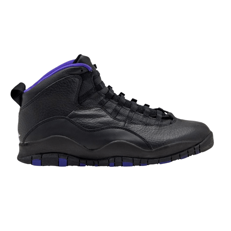 Air Jordan 10 Retro OG 'Sacramento' — Black/Metallic Silver/Dark Concord