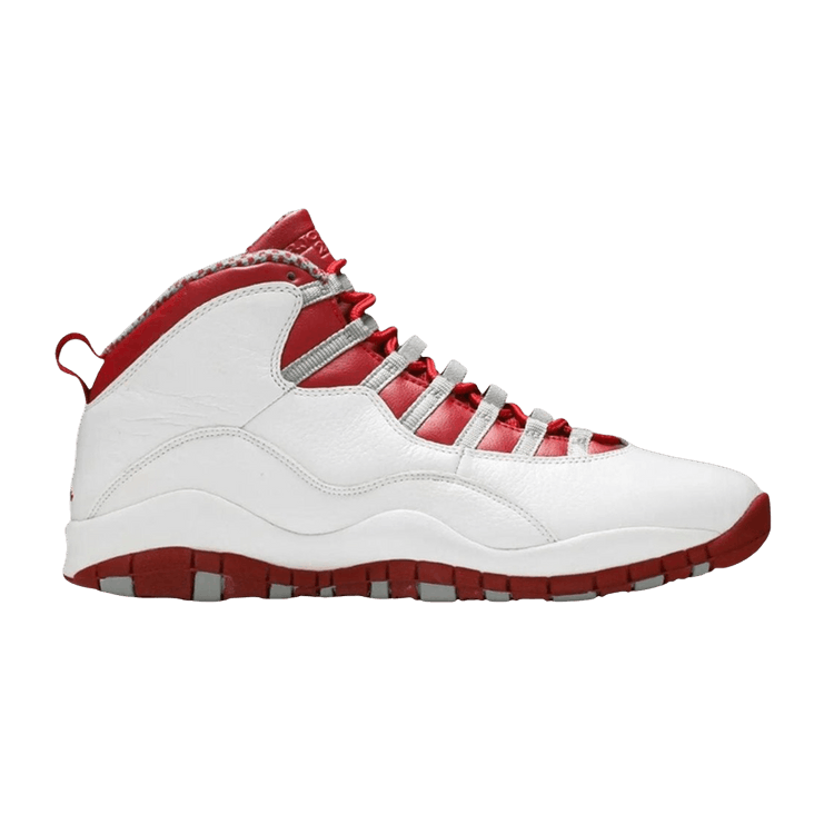 Air Jordan 10 "" Returns March 20, 2027 'Red Steel' — White/Varsity Red-Light Steel Grey