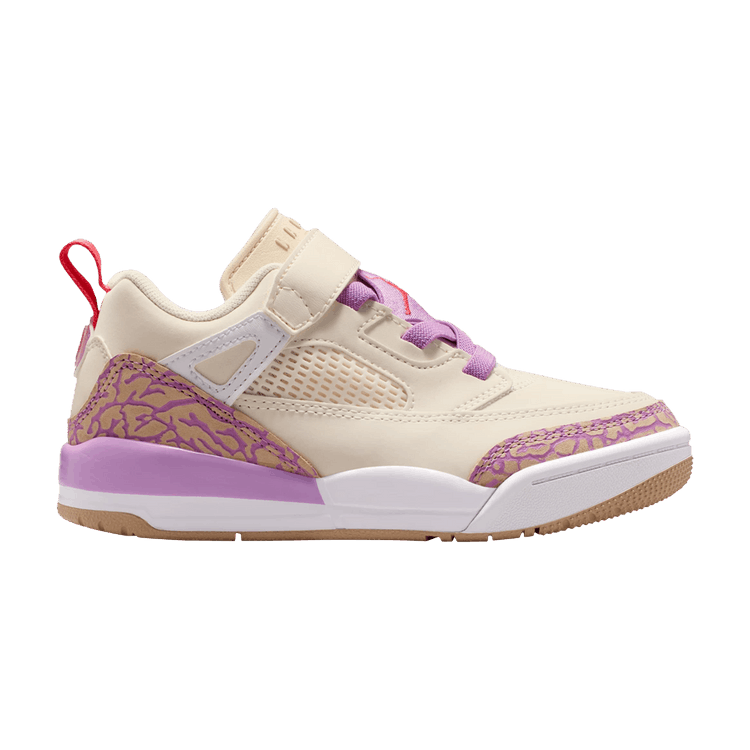 Air Jordan Spizike Low PS 'Lola Bunny' — Pale Ivory/Rush Fuchsia/Desert/Fusion Red