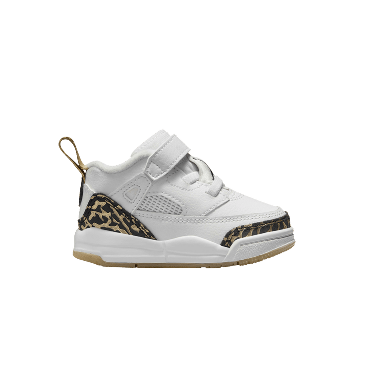 Air Jordan Spizike Low TD 'White Black Metallic Gold' — White/Metallic Gold/Sail/Black