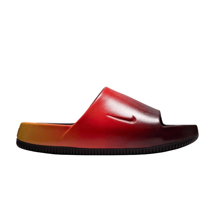 A'ja Wilson x Nike Wmns Calm Slide 'Rush Red Electric Yellow' — Electric Yellow/Metallic Gold/Rush Red/Black/Summit White