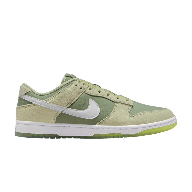 Nike Dunk Low 'Oil Green' — Oil Green/White/Olive Aura/Bright Cactus