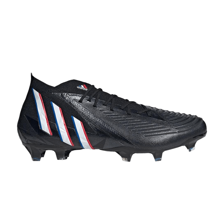 Adidas Predator Edge.1 FG 'Edge of Darkness' — Core Black/Footwear White/Vivid Red