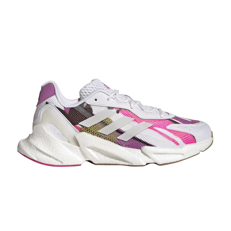 Thebe Magugu x adidas Wmns X9000L4 'White Team Shock Pink' — Cloud White/Cloud White/Team Shock Pink