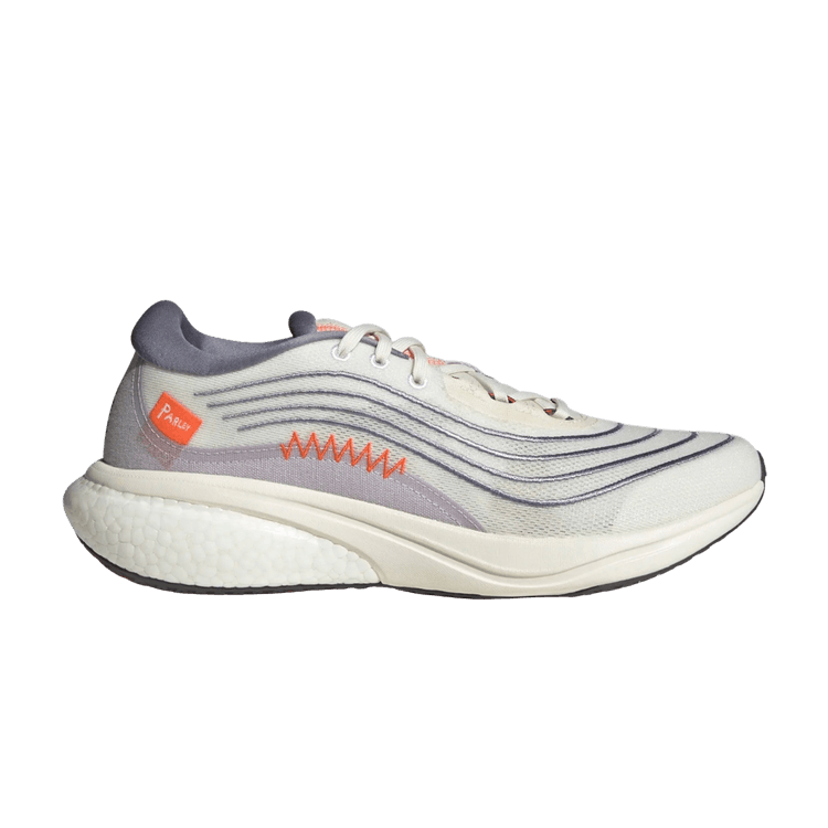Parley x adidas Supernova 2.0 'Non Dyed Silver Violet' — Non Dyed/Silver Violet/Impact Orange