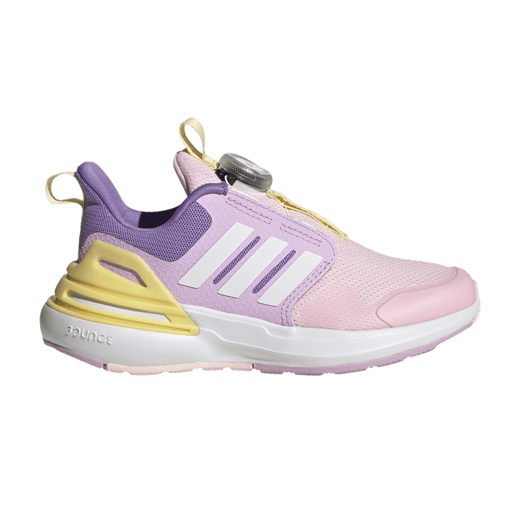 adidas RapidaSport Bounce BOA J 'Clear Pink Bliss Lilac' — Clear Pink/Cloud White/Bliss Lilac